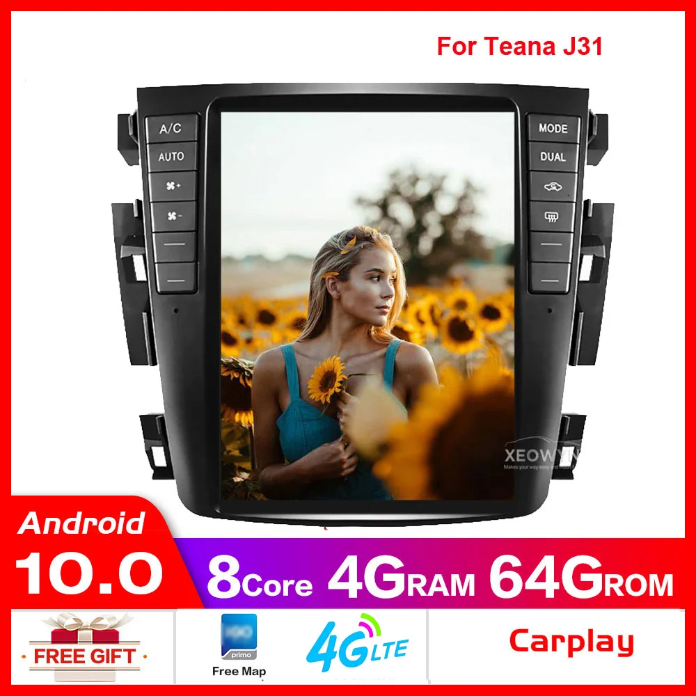 4G LTE Android 10 Octa core RAM2GB автомобильное радио GPS для teana J31 2003-2007 230JK 230jm Samsung S7 Lte |