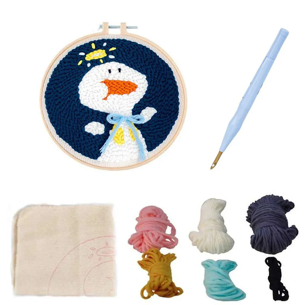 Набор для рукоделия игла Стартовый вышивки обруч крестиком 3D рукоделие