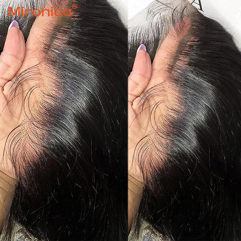 

HD Transparent 5x5 6x6 Melt All Skins Lace Closure Brazilian 100% Remy Human Hair Pre Plucked Straight Human Hair Lace Frontal