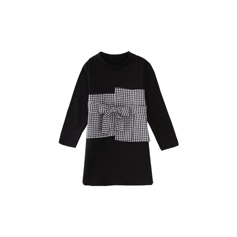 Осеннее платье с длинным рукавом для девочек-подростков | Детская одежда и обувь
