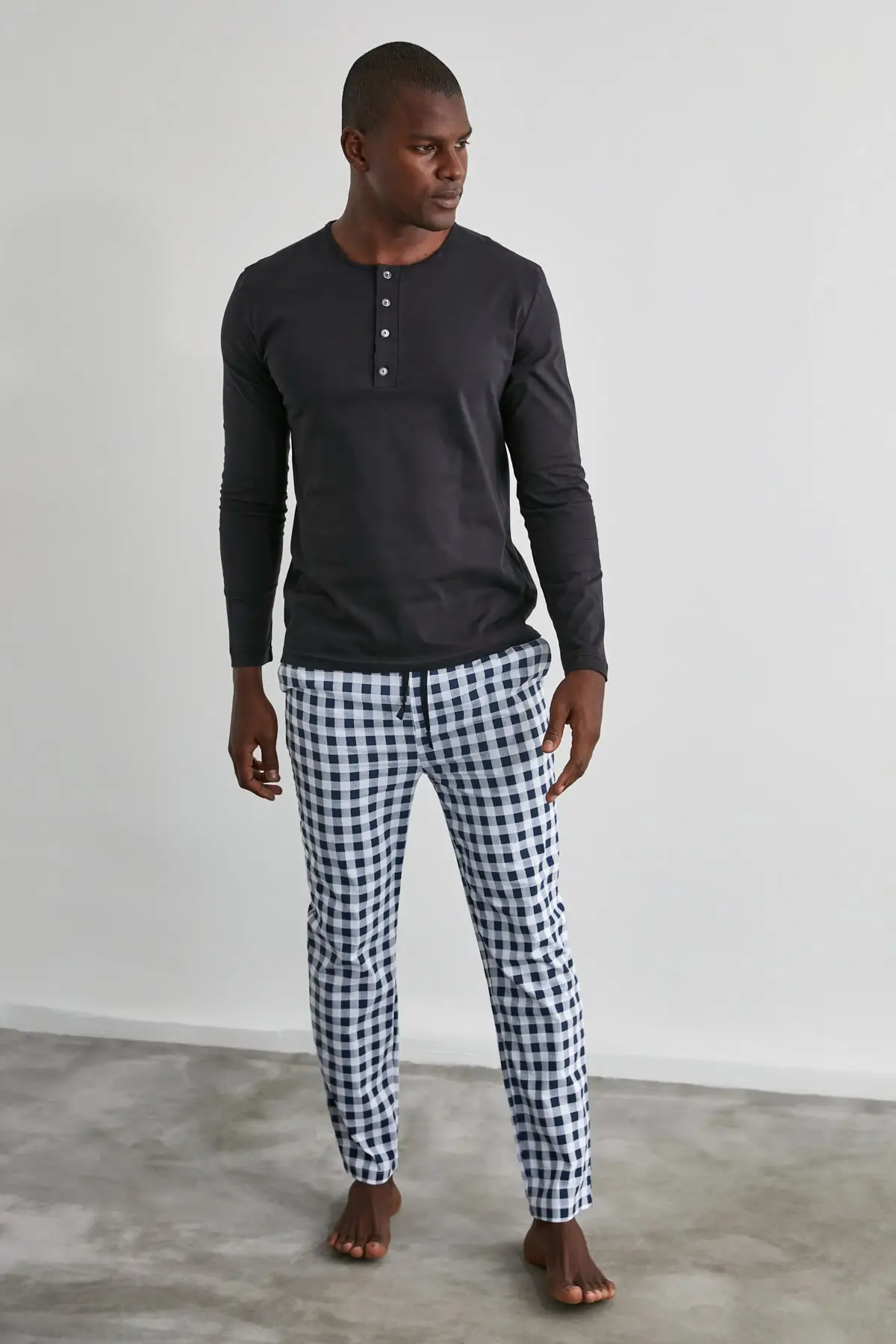 

Trendyol Plaid Pajamas set THMAW21PT0347