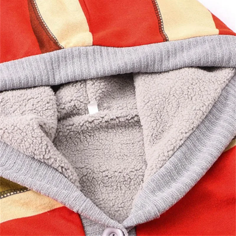 

Chic Harajuku Sweatshirts Women Print Hoodies Ladies Autumn Punk Flocking Thicken Winter Coat Long Hoodies Plus size 4XL N370