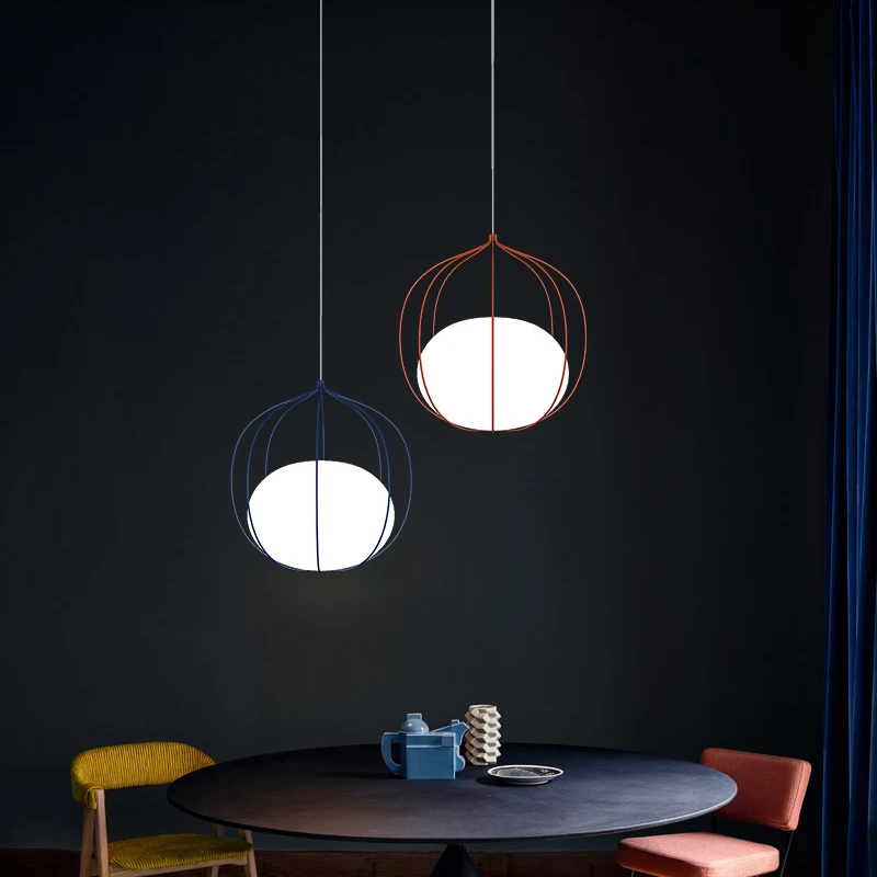 Economici Lampade A Sospensione In Vetro A Filo Nordico Illuminazione Lampada A Sospensione A LED Lampada Da Pranzo Soggiorno Camera Da Letto Cucina Bar Lampada A Sospensione Decorativa
