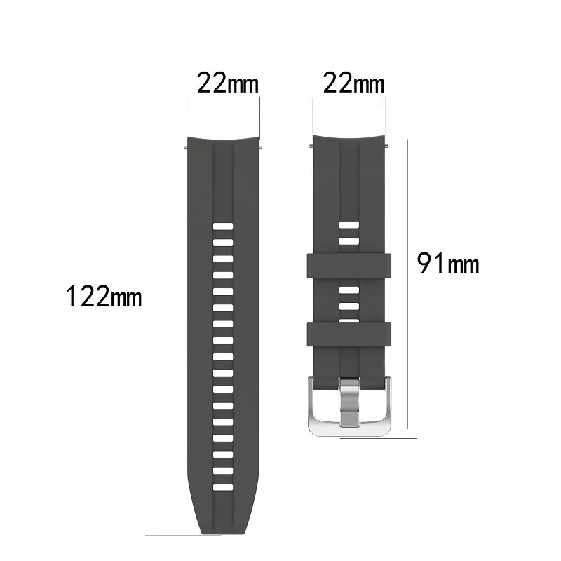 Ремешок для наручных часов Huawei Watch GT 42 мм 46 спортивный браслет смарт huawei watch 2 GT2 22