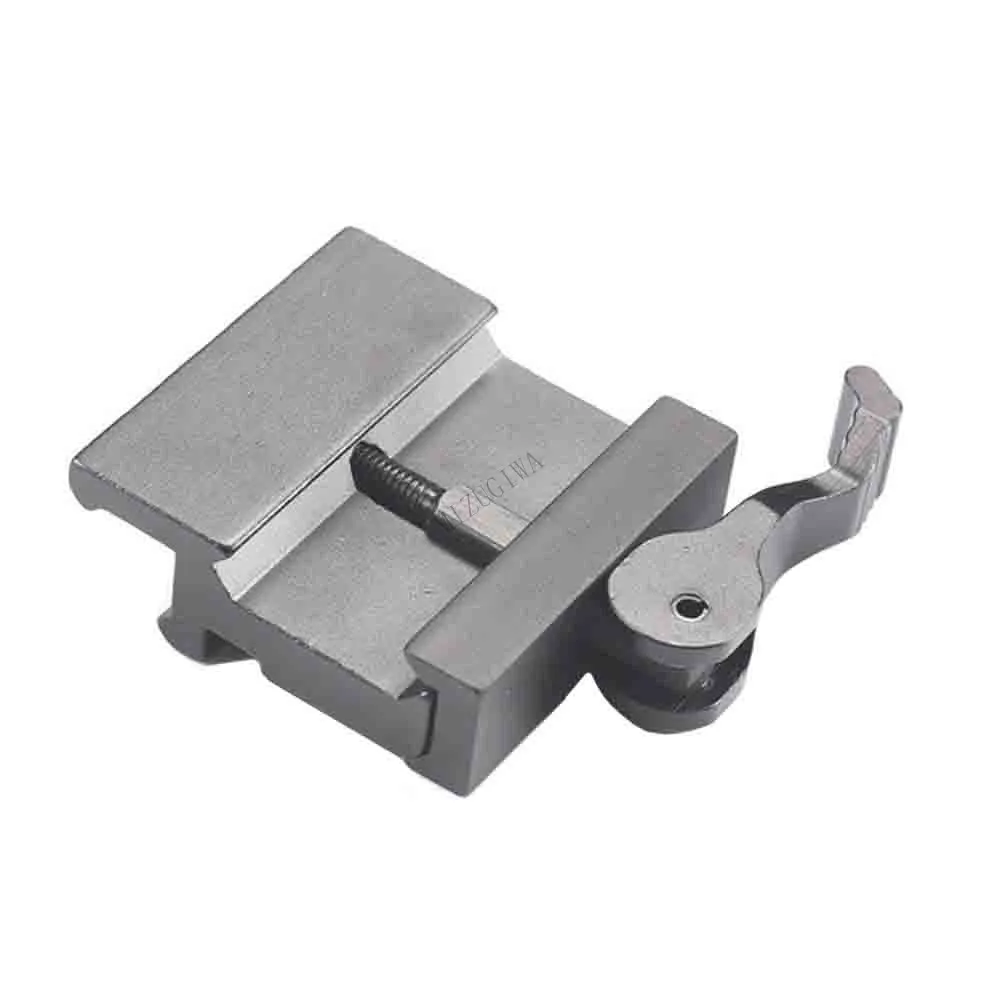 MIZUGIWA Тактический двойной рельс 45 градусов угол Пикатинни Riser Mount Quick Release уровень блокировки отсоединять красные точки