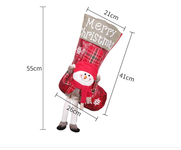 

Christmas Decoration Christmas Socks Ornaments Pendant Small Boots Children New Year Candy Bag Gift Fireplace Tree Jewelry