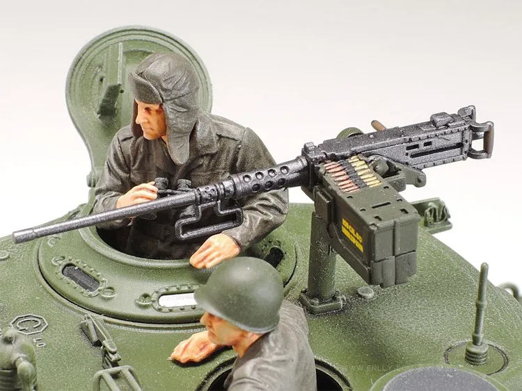 Tamiya 35359 1/35 США M4A3E8 Шерман легкая восемь танков средней величины в корейской войне