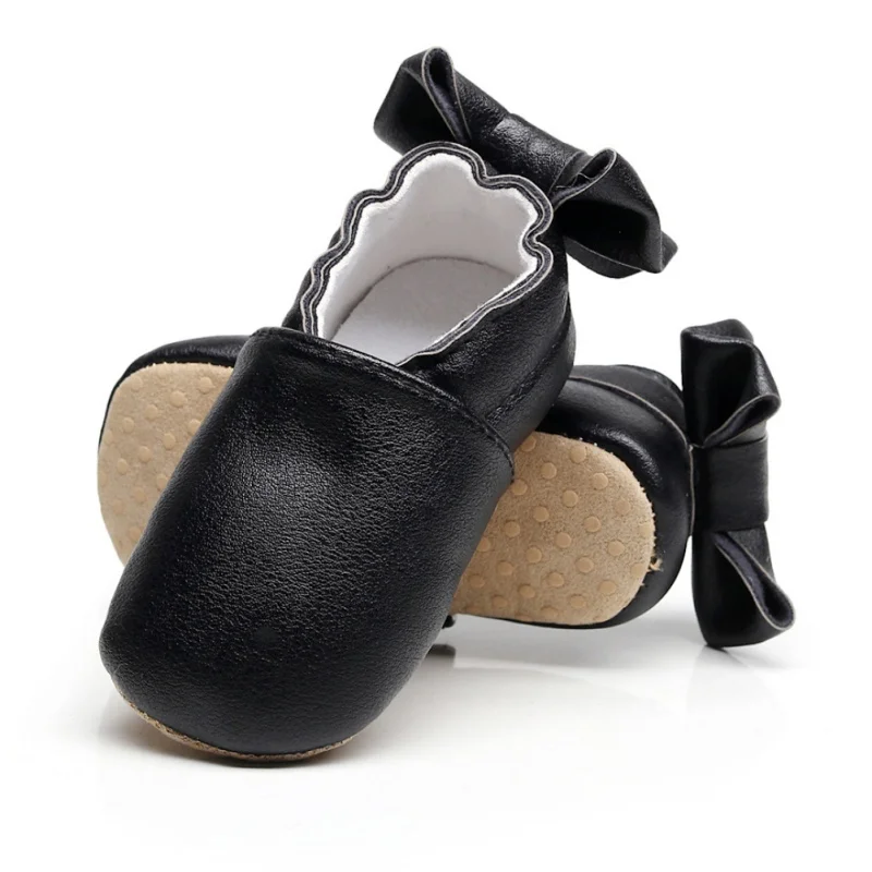 

WEIXINBUY PU Leather Baby First Walker Shoes Soft Leather Baby Girl Moccasins Infant Baby Shoes 1