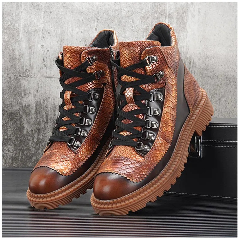 Мужские кроссовки ботинки со шнуровкой повседневная обувь в стиле хип-хоп панк