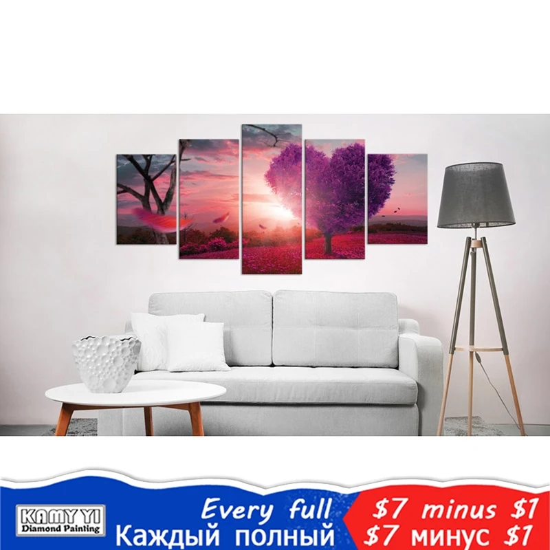 5D DIY Алмазная картина кристальная квадратная стразы украшение для дома 3d вышивка