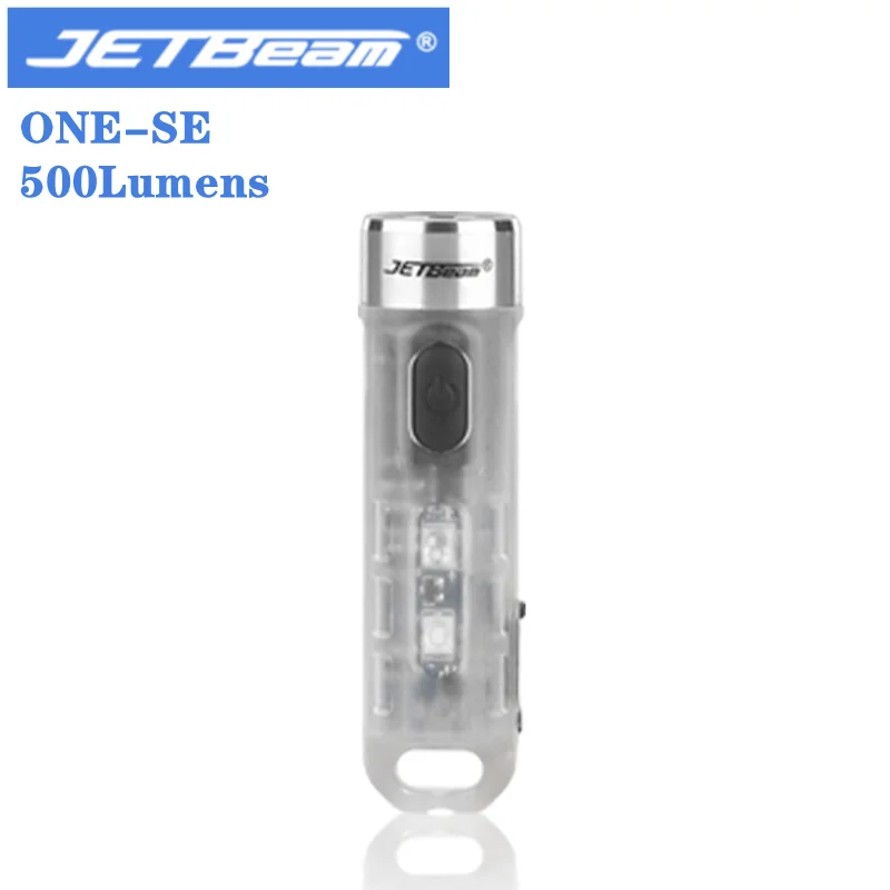 

JETBEAM MINI-ONE SE Flashlight 500Lumens 365nm UV Hard Light USB Rechargeable Multi-purpose EDC Light Portable UV Flashlight