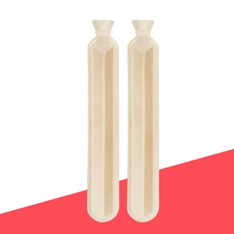 

Extra Long Hot Water Bottle with Knitted Removable Cover for Waist Foot Warming 20CA