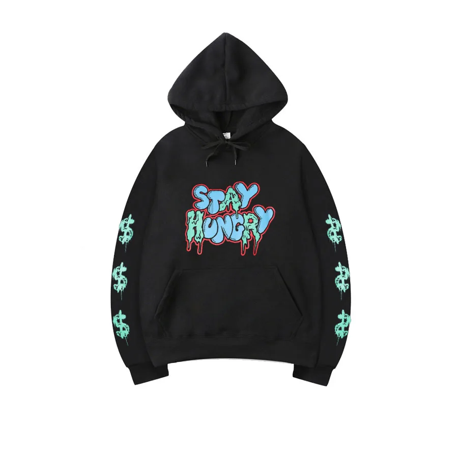 Мужская толстовка с длинным рукавом и капюшоном|Мужские толстовки свитшоты| |