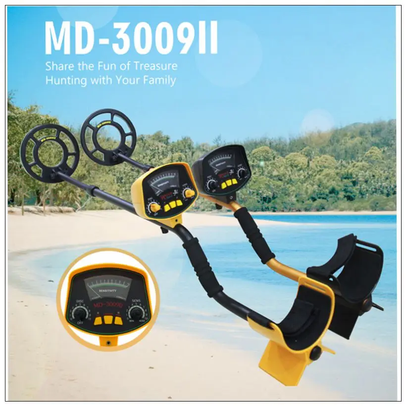 TIANXUN MD-3009II Metal Detector Underground Gold Digger Waterproof Professional Treasure Hunter High Sensitivity LCD Display |