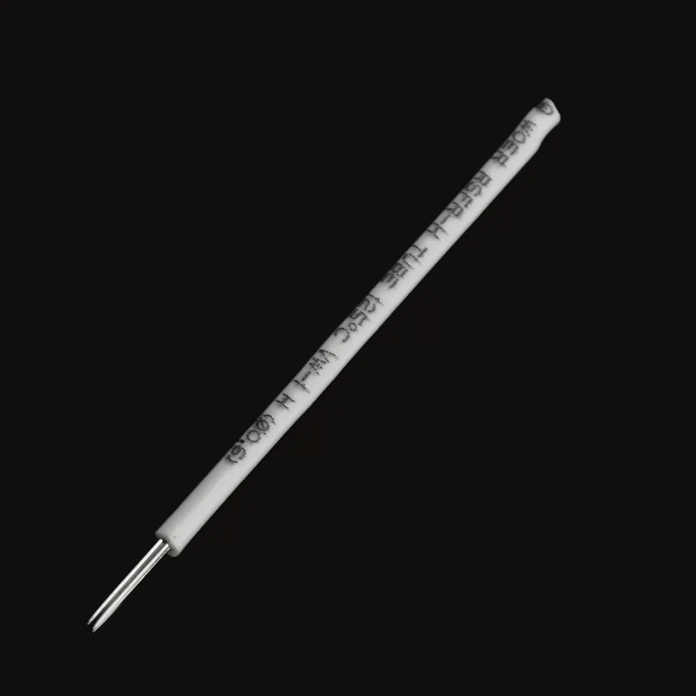 50 шт. микроблейдинг иглы татуировки затеняющие лезвия 3 5 7 18 21r брови губы Agulhas Tebori