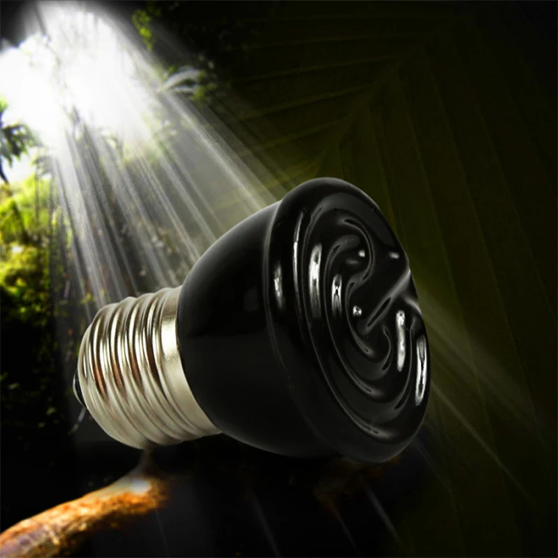

20/60/100W Pet heating bulb mini infrared ceramic for reptile pet cage