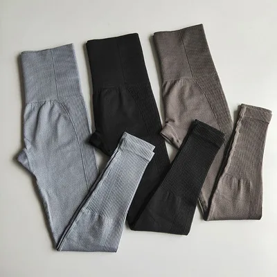 

Autumn Winter Quick Dry Sport Leggings Tights Gradual Sports Fitness Yoga Pants High Waist Hip Sport Pants Gym Pants