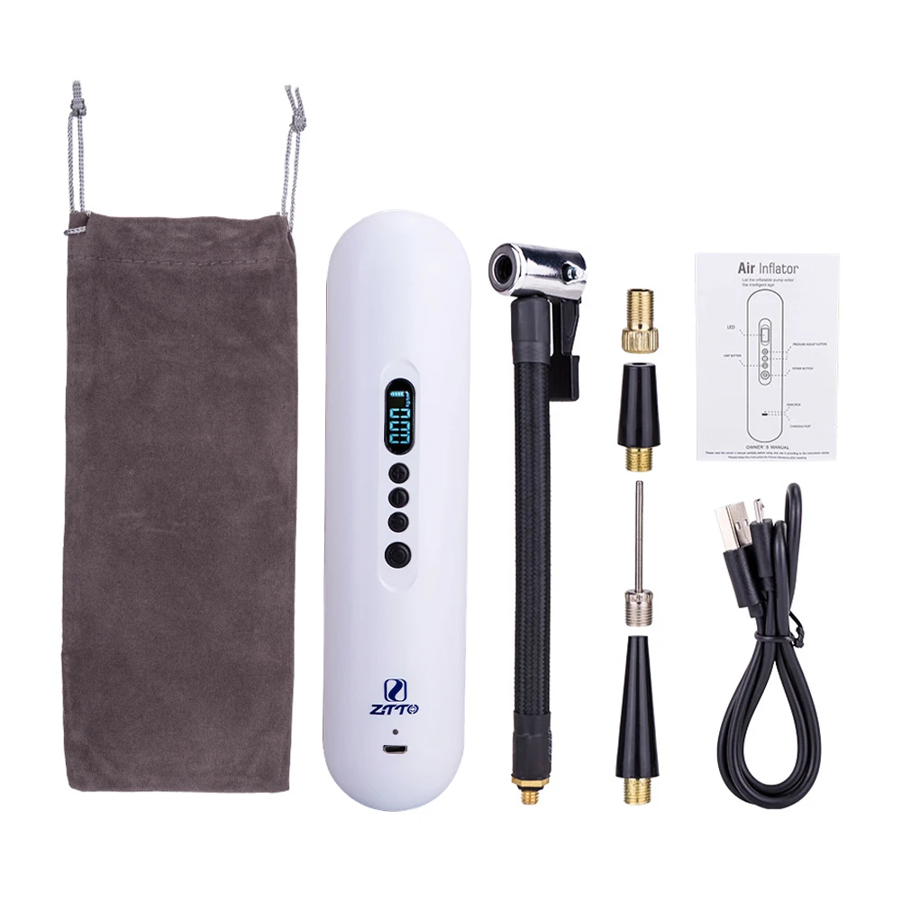 

A3 Electric Bicycle Pump Car Tyre Inflator High Pressure Portable Air Pump for for Bike Car Balls 150psi Bicycle Accessories