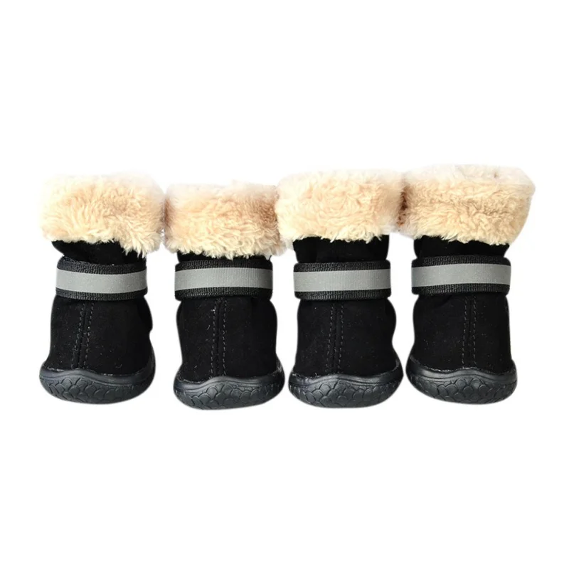 Зимние ботинки для собак удобная теплая мягкая износостойкая прочная