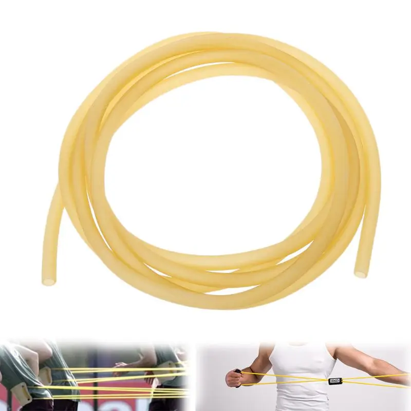 

Natural Latex Tube 6*9mm Fitness Bungee Elastic Rope Slingshot Rubber Tubes