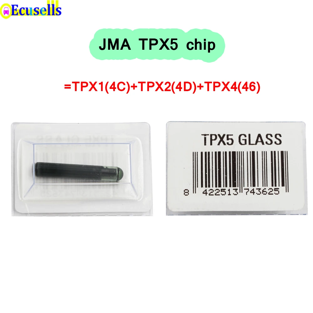 Транспондер чип cloner TPX5 3 в 1 (включая TPX1 TPX2 TPX4) для JMA стеклянный чип|Ключ от авто| |