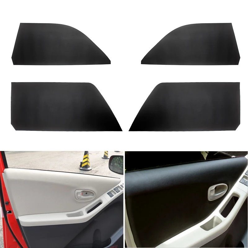 

Накладка на подлокотник автомобиля из микрофибры и кожи, Защитные комплекты, внутренняя отделка для Toyota Yaris
