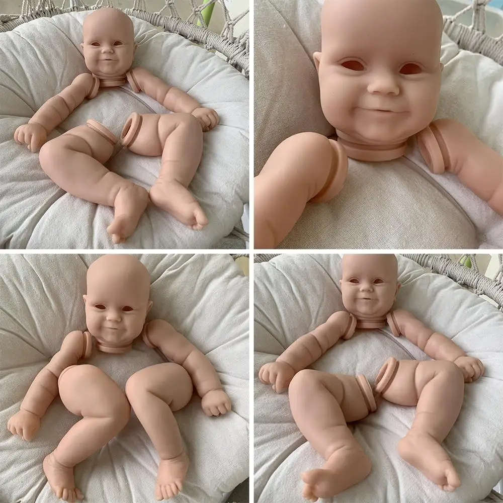 

22inches Popular Rebirth Doll Kit Maddie Very Soft Lifelike Real Touch Fresh Color Unpainted Doll Parts DIY Toy Dropshipping