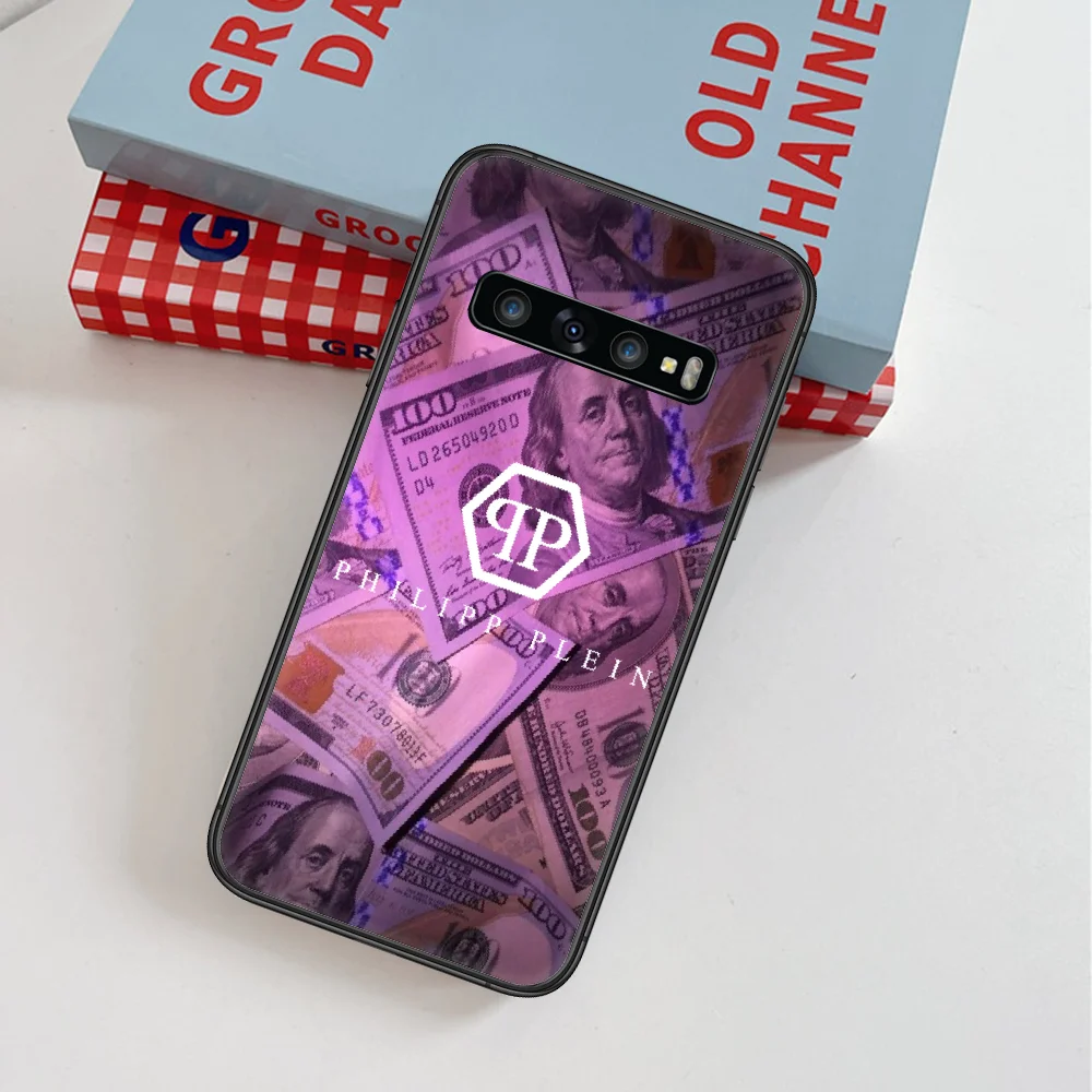 

Germany Luxury Fashion Brand Skull Phone Case For Samsung Galaxy Note S 8 9 10 20 Plus E Lite Uitra black Shell Tpu Cover Soft