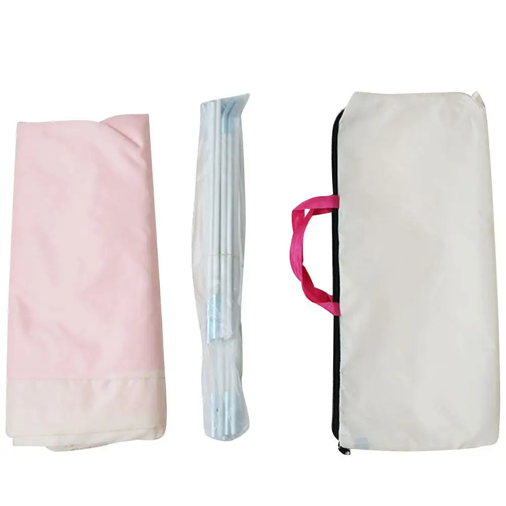 Ткань Оксфорд + стержень из стекловолокна маленькая комнатная девочки розовое