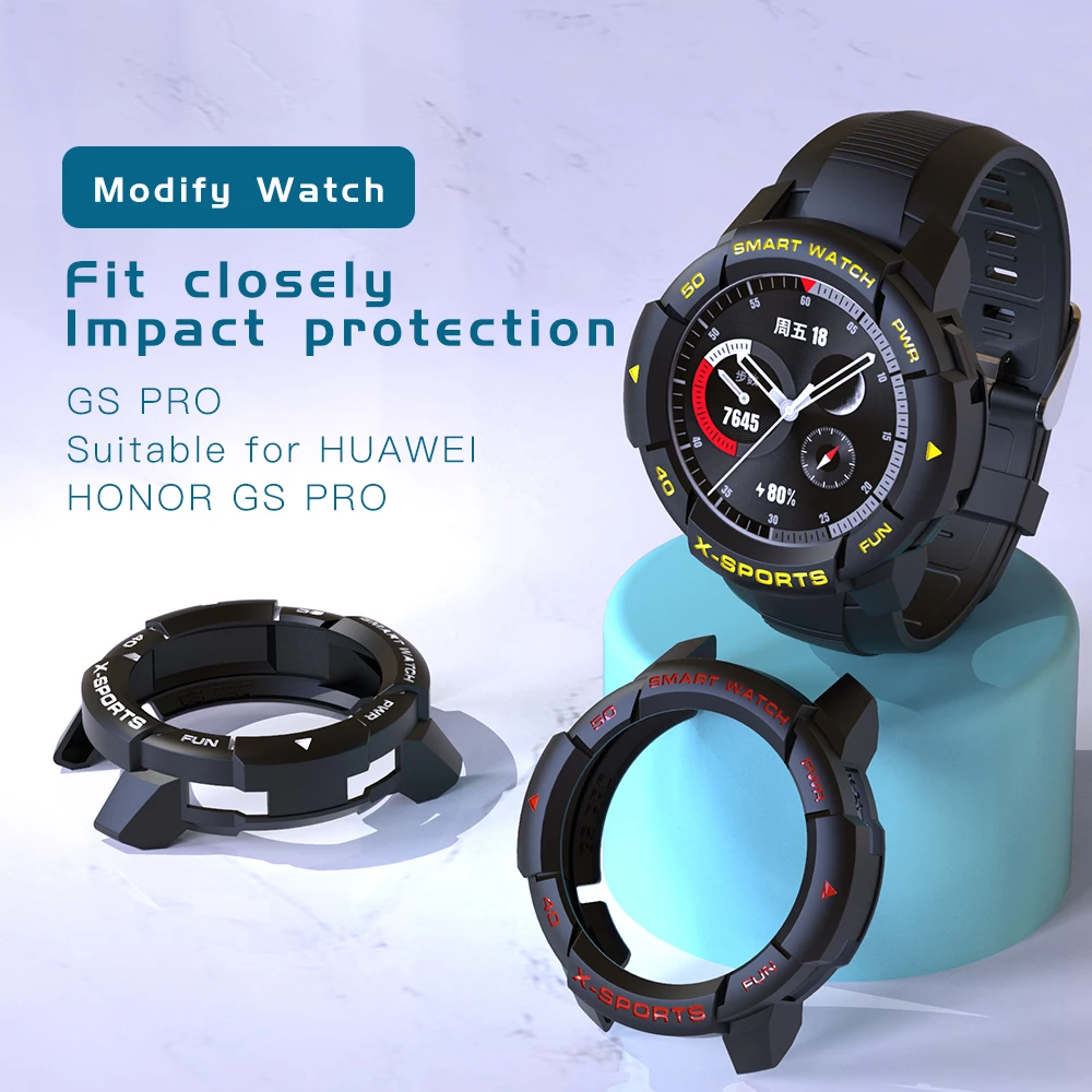 Чехол SIKAI для Huawei Honor Watch GS Pro защитный чехол из ТПУ ремешок браслет зарядное