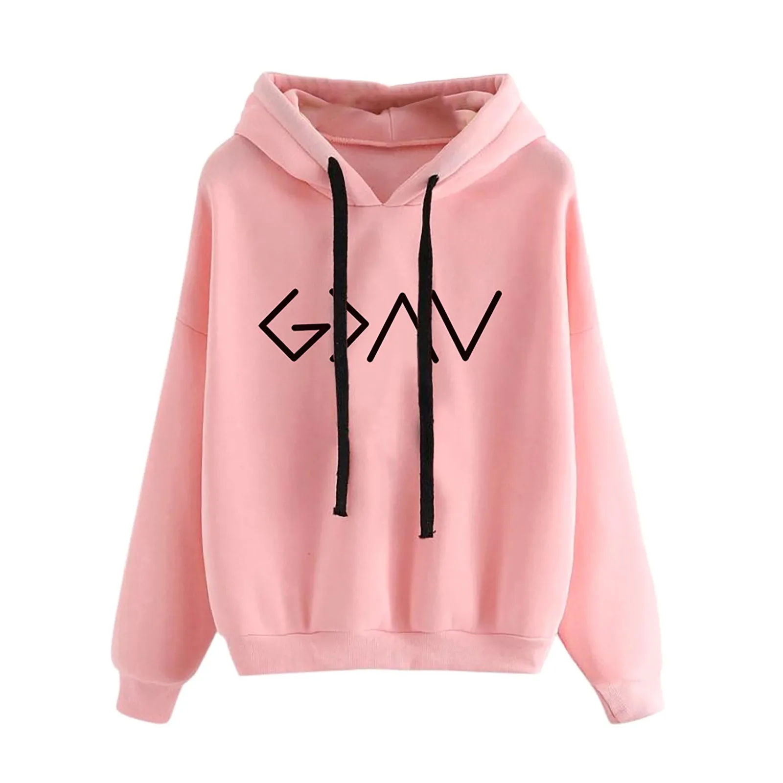 Women Oversize Hoodie 2020 Harajuku Plus Velvet Winter Basic Sweatshirt Casual Long Sleeve Thicken Hooded Tops Drawstring