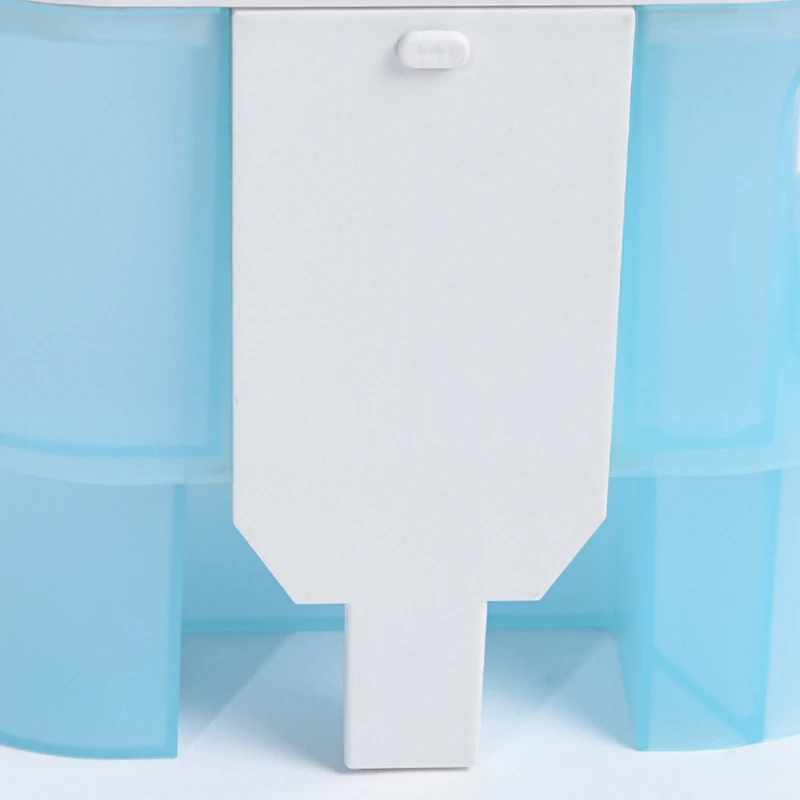 Портативная пластиковая двухслойная подставка для собак