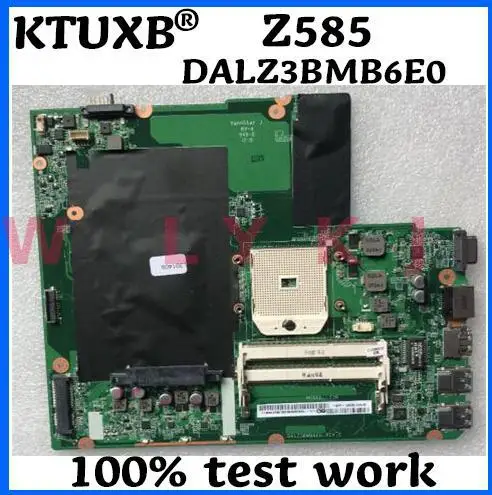 KTUXB FRU: 90000919 DALZ3BMB6E0 материнская плата для Lenovo Z585 FS1 AMD DDR3 100% протестированная