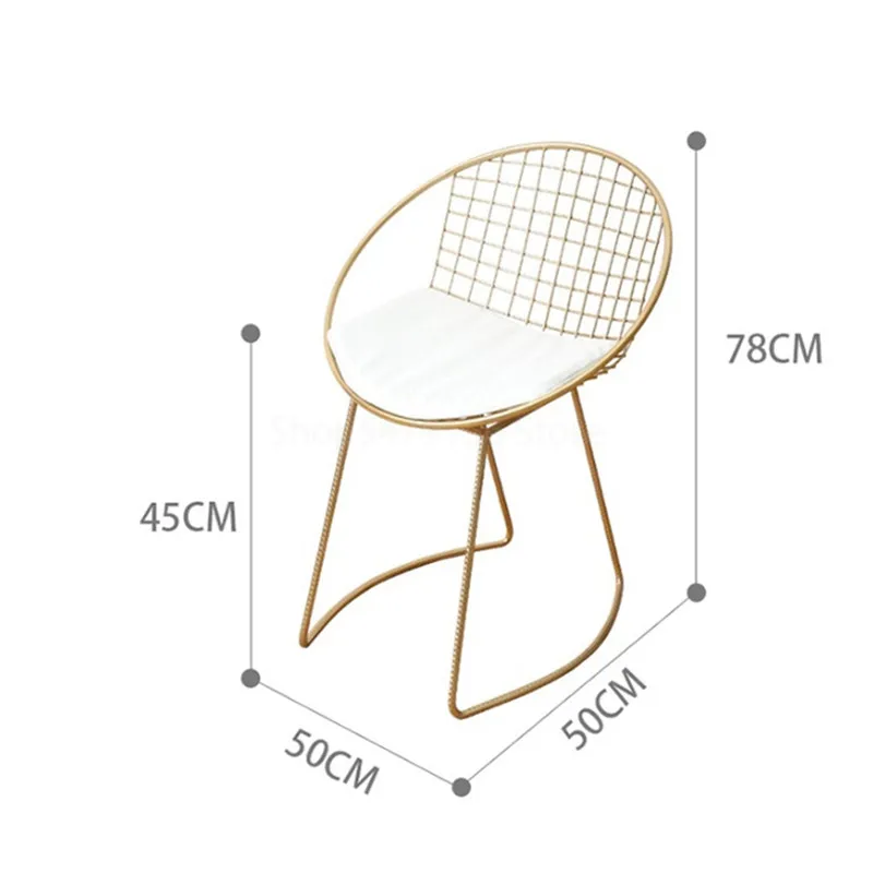 Скандинавский стул Ins маленькие круглые столы и стулья современный домашний