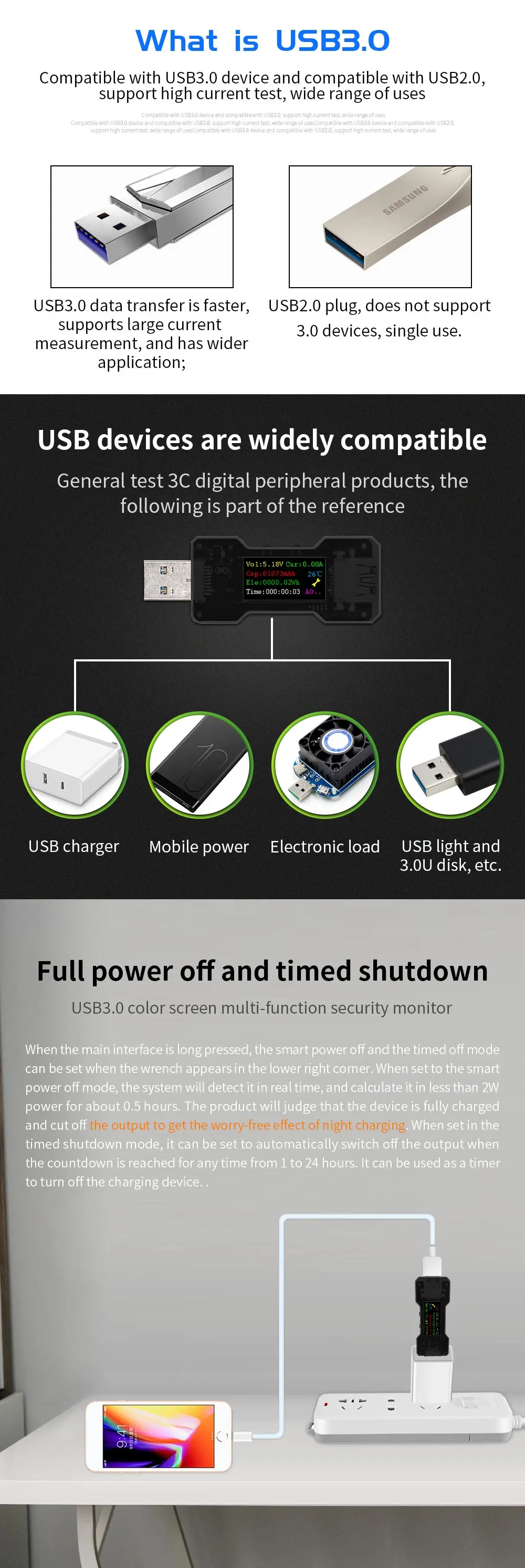 USB тестер постоянного тока цифровой вольтметр ампериметр измеритель напряжения тока Ампер Вольты ампреметр детектор Банк питания зарядное устройство индикатор FNB18