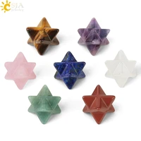 csja star crystal merkaba natural stone merkabas for diy jewelry chakra wiccan reiki healing energy protection decoration g183
