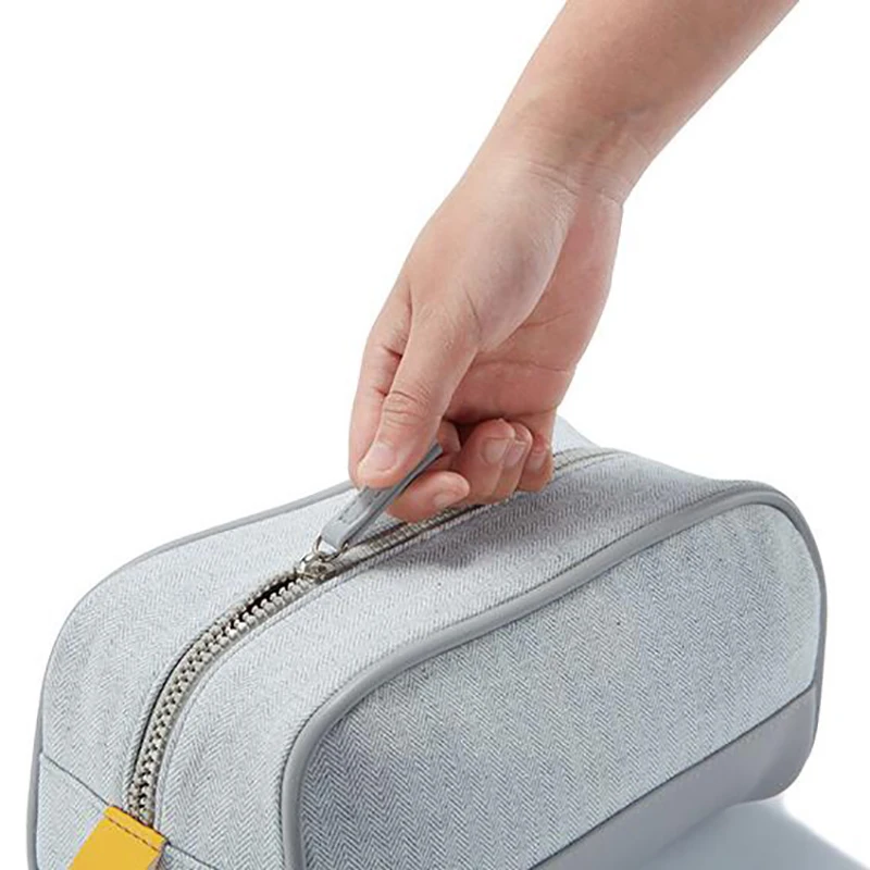 

Women Men Large Capacity Fashion Organizer Waterproof Case Travel Cosmetic Bag With Handle Portable Universal Multifunction 24cm