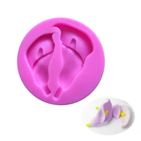 calla lily flowers shaped fondant silicone mold craft chocolate baking mold cake decorating tools kitchen pastry tool