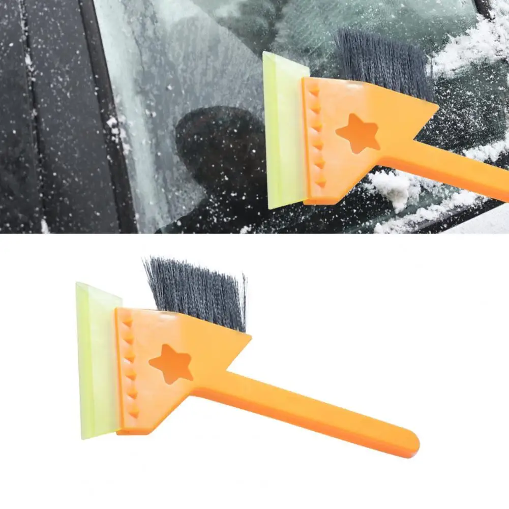 

Пластиковый скребок для снега, 2 шт., термостойкий скребок для льда, щетка с длинной ручкой, Антивозрастная щетка для снега для лопаты, автомо...