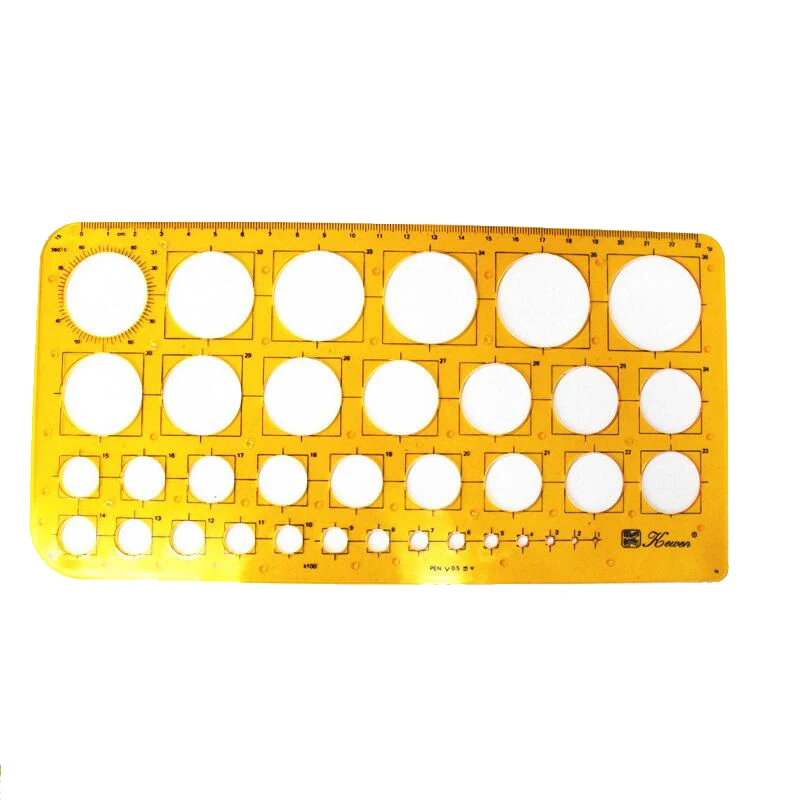 Круглый шаблон для рисования 35 размеров модный дизайн ювелирных изделий K100 |