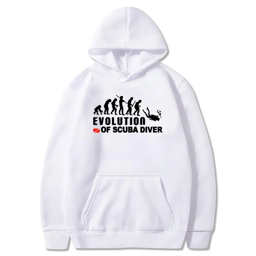 

Evolution Of Scuba Diver Dive Down Flag Dive Funny Black Sweatshirt Mens New Designs Long Sleeve Hoodies wholesale Top