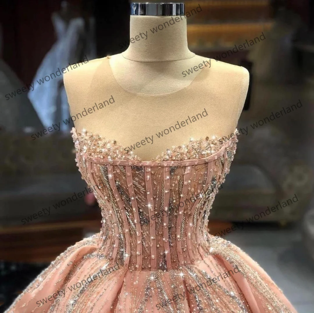 Бальное платье с прозрачной горловиной платья для Quinceanera корсет топ кружевное