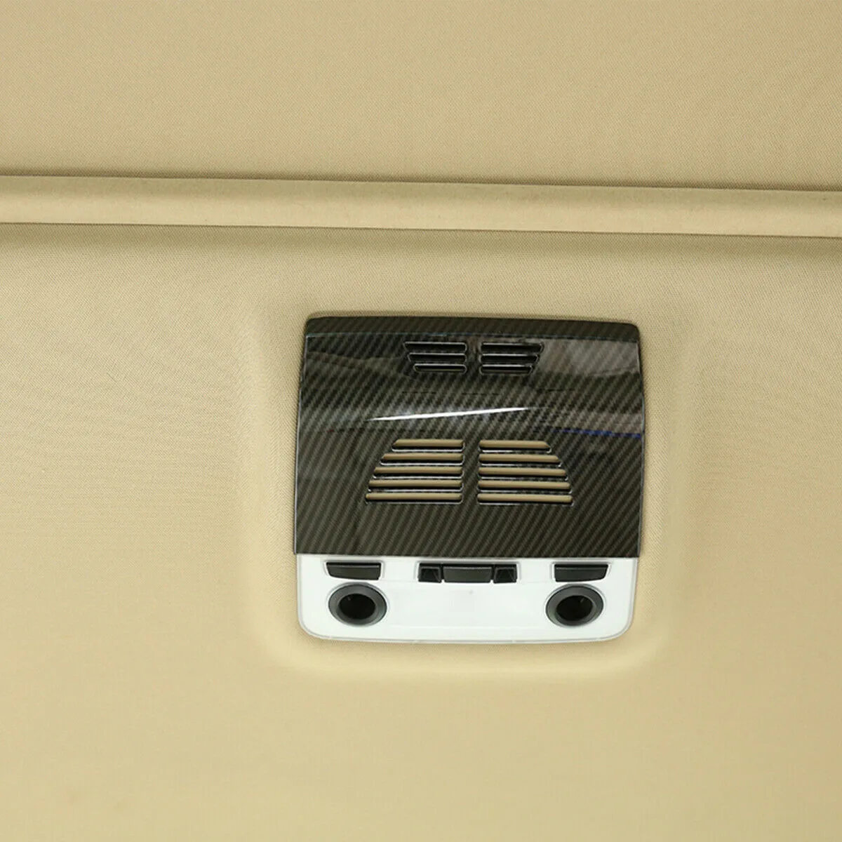 

Trim Frame Cover 1PC Reading Light ABS Black For BMW 3 Series E90 E91 E92 Rear Practical Durable