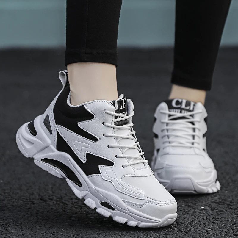 Кроссовки мужские демпфирующие Спортивная повседневная обувь толстая подошва