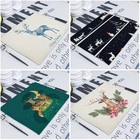 Рождественский Настольный коврик Elk индивидуальные подставки, набор подставок, Подарочный коврик на стол, подставка под чашку, коврики для обеденного стола