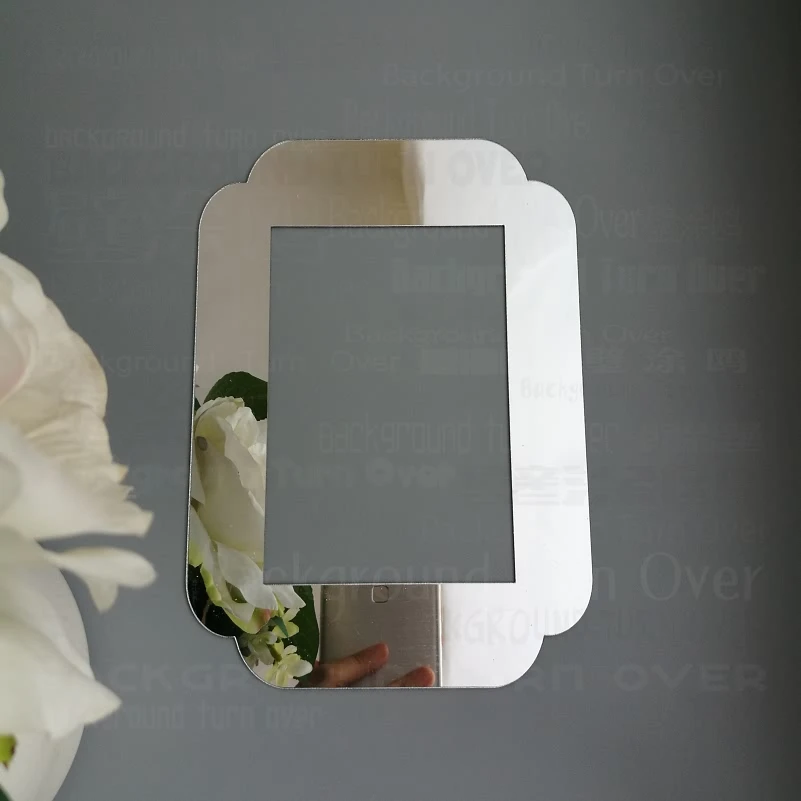 4 шт. фоторамка Детские картины настенные магнитные тонкие рамки для зеркал набор