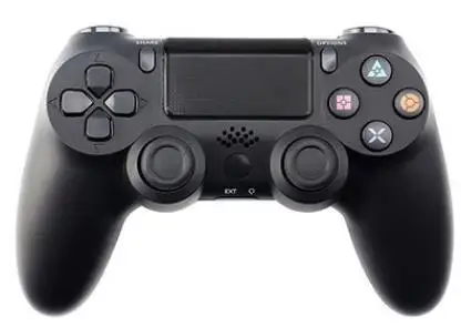 PS4 беспроводной Bluetooth контроллер для sony PS4 Playstation 4 консоль Dualshock4 джойстик геймпады пульт дистанционного управления - Цвет: Черный
