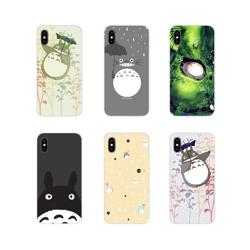 Мультяшные аксессуары для телефона Totoro чехлы Huawei Y5 Y6 Y7 Y9 Prime Pro GR3 GR5 2017 2018 2019 Y3II Y5II