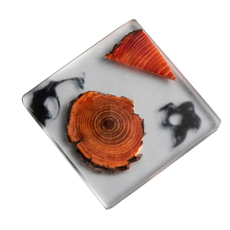 Подставки из смолы и сосны термостойкие подставки для напитков