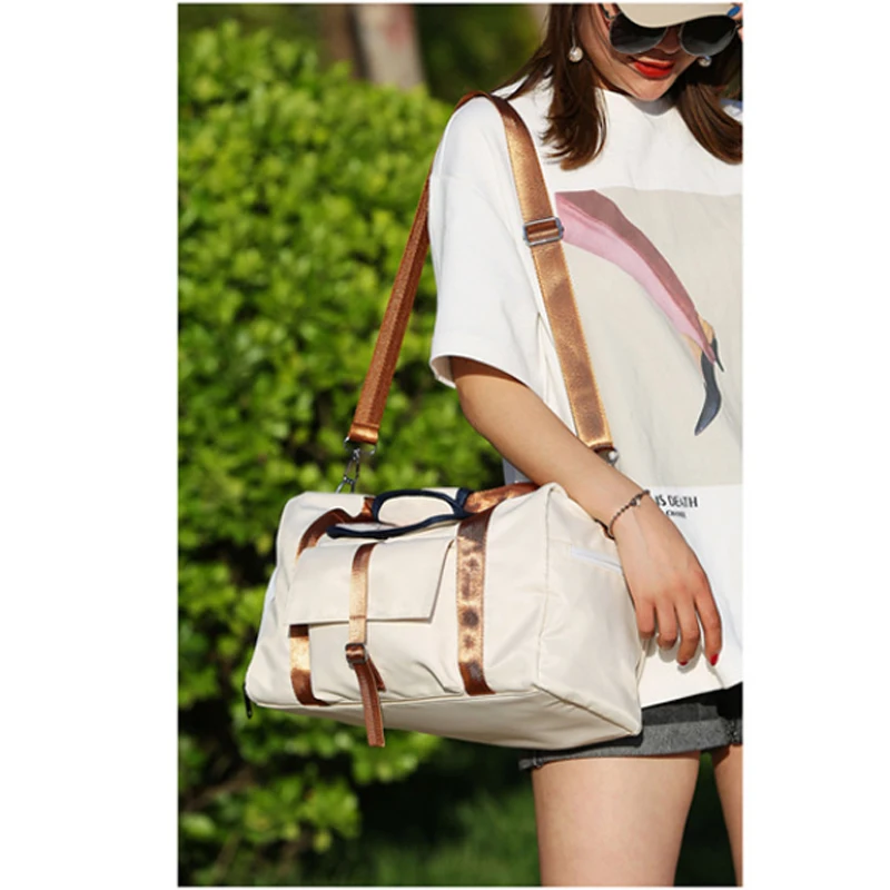 PINK Multifunctional Sport Bag 2021 high capacity Sports Crossbag Fitness Training Backpack Dry Wet Separation Shoes Bags